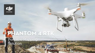 DJI Enterprise Phantom 4 RTK  Compact Mapping Drone [upl. by Lindsay]