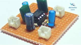 How to make a 4558 ic only 12 volt circuit [upl. by Canice531]