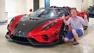 My First Drive in a KOENIGSEGG REGERA [upl. by Lenej]