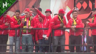 Jack Wilshere leads antiSpurs songs [upl. by Letnwahs]