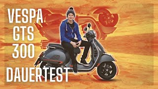 Vespa GTS Super 300 Dauertest [upl. by Hpotsirhc]