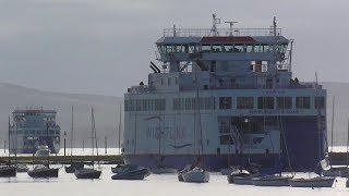 Wightlink Ferries  Wight Sun  Lymington to Yarmouth [upl. by Imac]