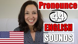 How to Pronounce ALL ENGLISH Sounds American English Lesson [upl. by Anaitak]