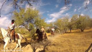 Tanque Verde Ranch Horseback Lope Ride [upl. by Jeaz]