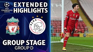 Liverpool vs Ajax Extended Highlights  UCL on CBS Sports [upl. by Anitsim]