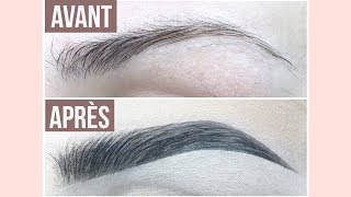 Comment je fais mes sourcils  SOAP BROWS [upl. by Eesyak]