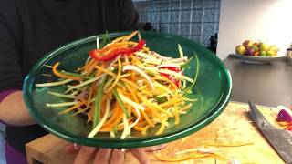 HOW TO Julienne Peeler [upl. by Ainahpets]