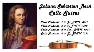 Johann Sebastian Bach  Cello suites in 432 Hz great for reading or studying [upl. by Boehmer]