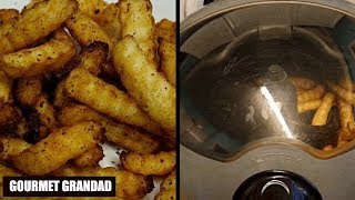 Frozen Chips or Fries Cooked In A Tefal Actifry [upl. by Nnylyahs728]