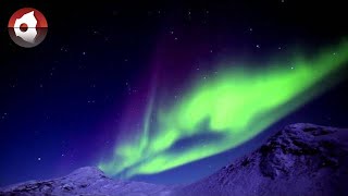 Magic Northern Lights in Spring  Visit Greenland [upl. by Schonthal905]