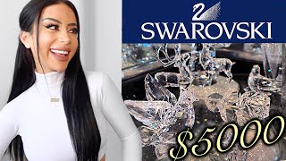 Amber Scholl Shows Off Her Insane Swarovski Collection [upl. by Lucier]