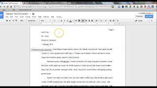 Google Docs  Different First Page Header [upl. by Tammi]