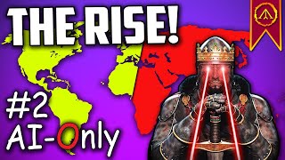 The Rise  Medieval 2 Total War WORLD MAP AI Only 2 [upl. by Ynneh408]