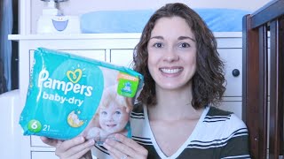 Pampers Baby Dry Diapers  Review [upl. by Aneehsak173]