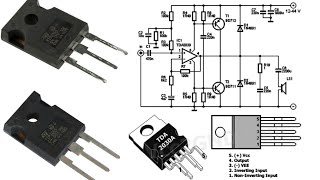 subwoofer amplifier circuit diagram [upl. by Alehc]