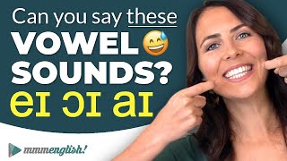 Pronunciation Practice 👄 Difficult Vowel Sounds DIPHTHONGS [upl. by Carline611]