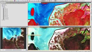 Exploring Sentinel2 multispectral band combinations in SNAP [upl. by Ylsew647]