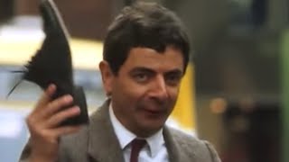 Lost Shoe  Funny Clip  Mr Bean Official [upl. by Aspa]