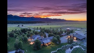 Sprawling Horse Ranch in Stanley Idaho  Sothebys International Realty [upl. by Nawuq]