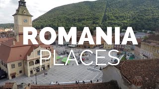 10 Best Places to Visit in Romania  Travel Video [upl. by Amsirp]