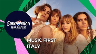 Music First with Måneskin from Italy 🇮🇹  Eurovision Song Contest 2021 [upl. by Endaira]