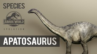 Apatosaurus  SPECIES PROFILE  Jurassic World Evolution [upl. by Va169]