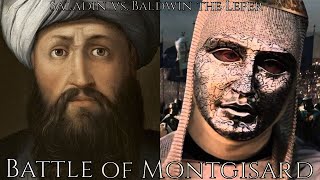 Saladin vs Baldwin the Leper King  Battle of Montgisard 1177 [upl. by Atalaya]