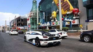 Taking Our Koenigsegg Agera RS to Las Vegas [upl. by Aemat]