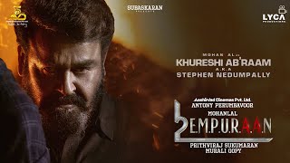 Mohanlal as Khureshi Abraam AKA Stephen Nedumpally in L2E Empuraan  Prithviraj Sukumaran [upl. by Ahsinek]