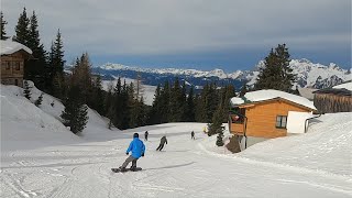 Schladming Austia skisnowboarding at Planai Hochwurzen and Reiteralm 2020 2K [upl. by Langsdon]