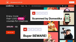 Domestika Sneaky Subscriptions Exposed 🚨 BUYER BEWARE [upl. by Leahicm184]