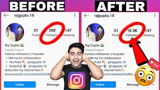 INSTAGRAM par followers Kaise Badhaye 2025 HINDI  How To Increase Followers On Instagram 🔥🔥 [upl. by Cullin159]