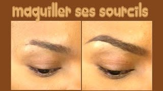 Comment Maquiller Ses Sourcils à la poudre [upl. by Appel935]