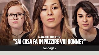 Le reazioni delle donne agli insulti sessisti ESPERIMENTO SOCIALE [upl. by Garber]