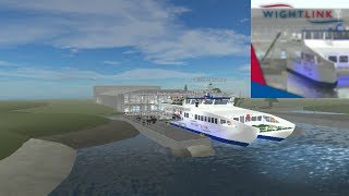 ECONOMY  Wightlink Ferries  ROBLOX [upl. by Aneekan]