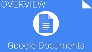 How to Create Edit and Share Files with Google Documents  Overview [upl. by Domingo]