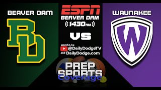 High School Boys Hockey  Beaver Dam vs Waunakee [upl. by Nhabois]