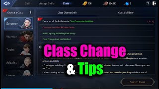 MIR4 Class Change System amp Tips [upl. by Ecirtra855]