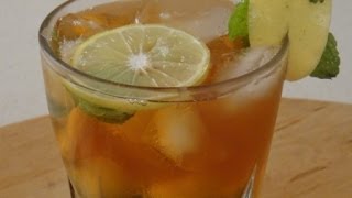 Lemon Mint  Iced Tea  Sanjeev Kapoor Khazana [upl. by Waddle]