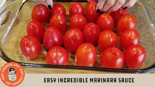 Easy Incredible Marinara Sauce [upl. by Elden]